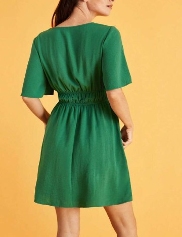 Rochie scurta SHEIN, verde