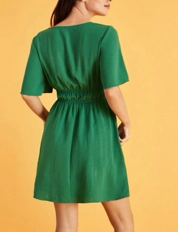 Rochie scurta SHEIN, verde Verde