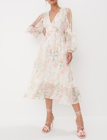 Rochie medie Mohito, floral