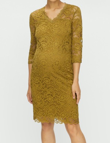 
						Rochie scurta Mamalicious, verde oliv, S