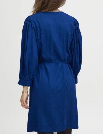 Rochie scurta Fransa, bleumarin Albastru