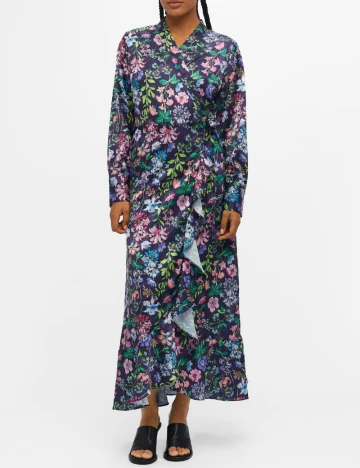 Rochie lunga Object, floral Floral print