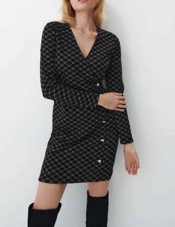 Rochie scurta Mohito, negru Negru