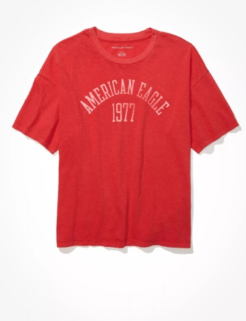Tricou American Eagle, rosu