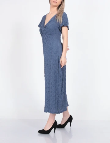 Rochie medie Object, bleumarin Albastru