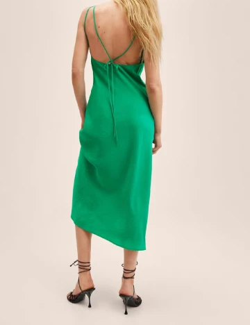 Rochie lunga Mango, verde Verde