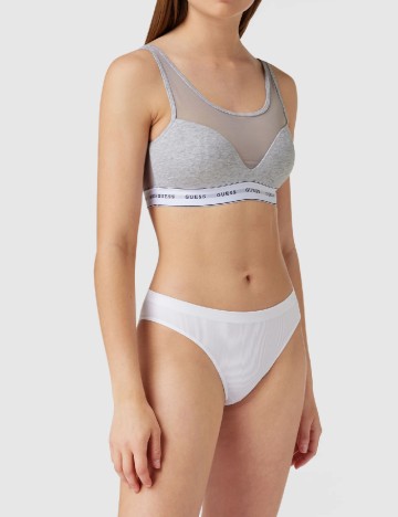 Bustiera sport Guess, gri