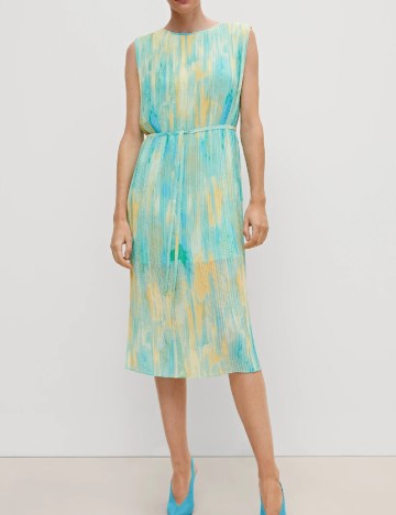 Rochie medie Comma, mix culori