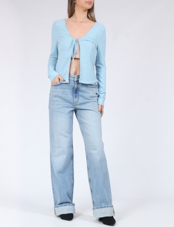 Cardigan Pieces, albastru