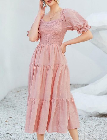 Rochie medie SHEIN, roz