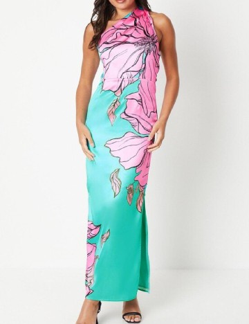 Rochie lunga Coast, turcoaz