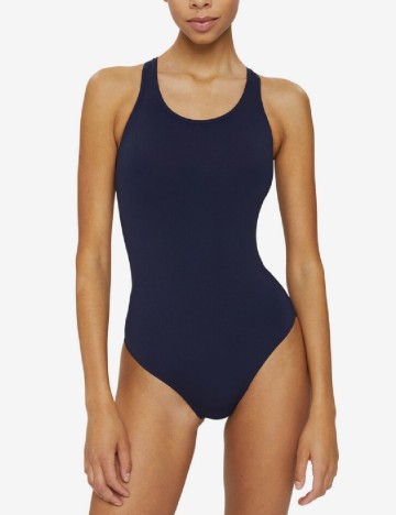Costum de baie Esprit, bleumarin inchis