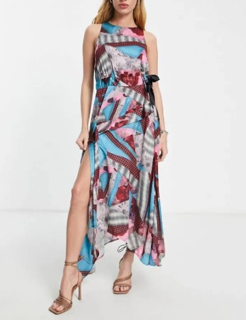 Rochie lunga Top Shop, mix culori