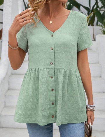 Bluza Emery Rose, verde
