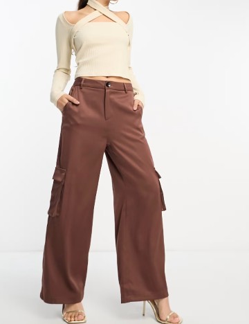 Pantaloni Urban Threads, maro