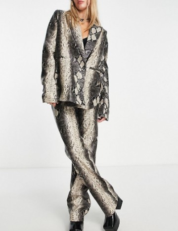 Sacou KYO, imprimeu sarpe