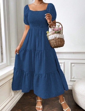 Rochie lunga SHEIN, albastru