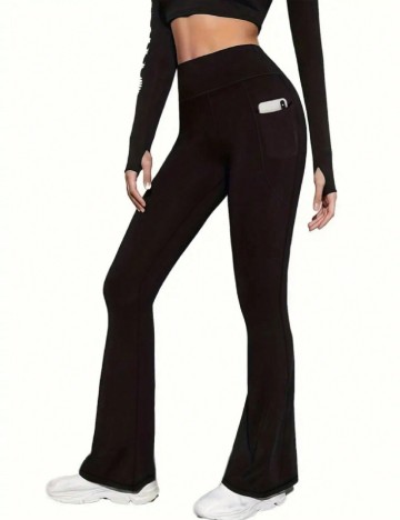 Pantaloni SHEIN, negru