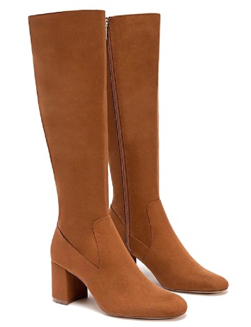 Cizme Stradivarius, maro