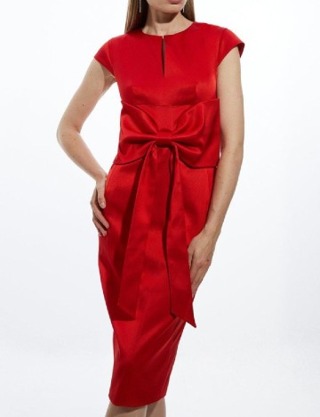 Rochie medie Karen Millen, rosu