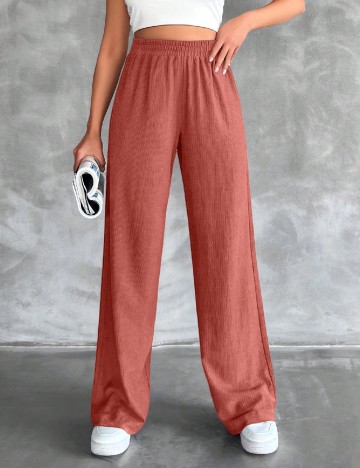 Pantaloni SHEIN, somon