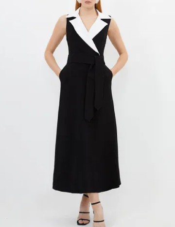 Rochie medie Karen Millen, negru