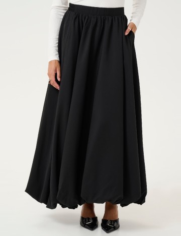 Fusta Kaffe, negru