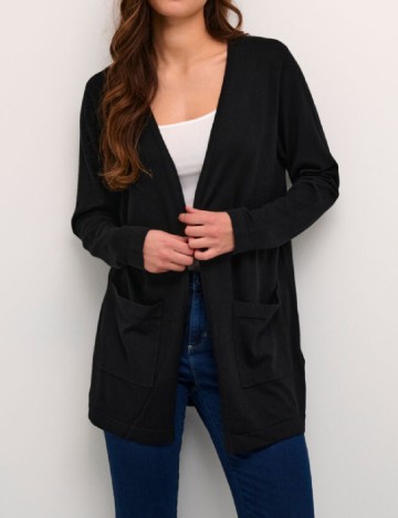 Cardigan Kaffe, negru