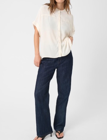 Camasa Soaked In Luxury, ecru