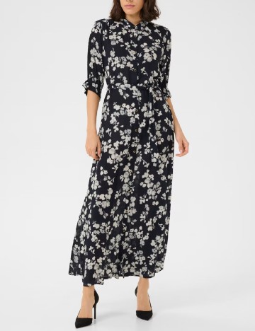 Rochie lunga Kaffe, negru