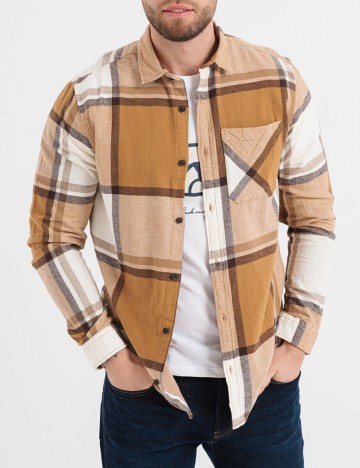 
						Camasa Jack&Jones, maro