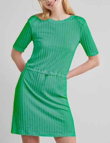 
						Rochie scurta Pieces, verde, M