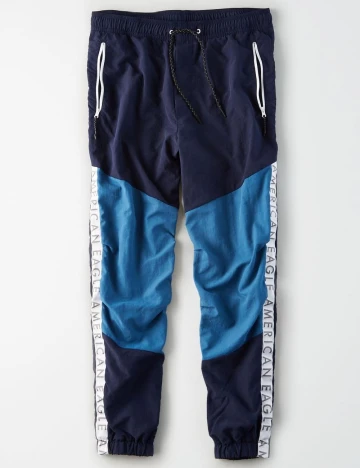 Pantaloni American Eagle, bleumarin Albastru