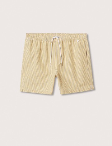 Short de baie Mango, galben