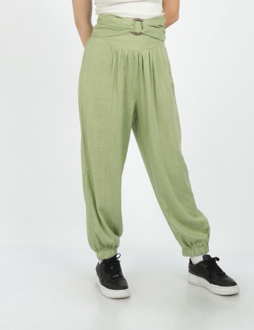 
						Pantaloni SHEIN, verde, XS