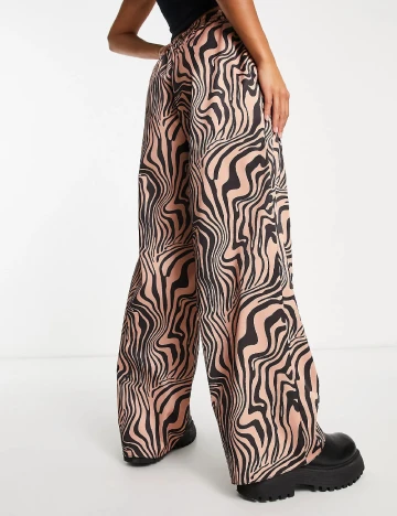 Pantaloni ASOS, maro Maro