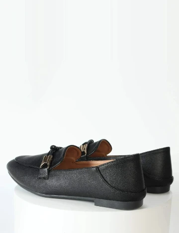 Mocasini SHEIN, negru Negru