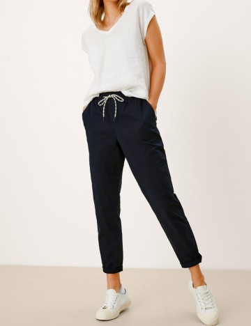 Pantaloni s.Oliver, bleumarin inchis