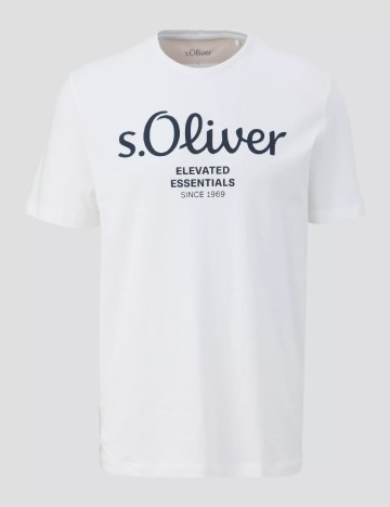 Tricou s.Oliver, alb