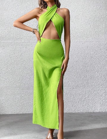 
						Rochie lunga SHEIN, verde