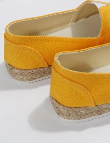 Espadrile SHEIN, galben