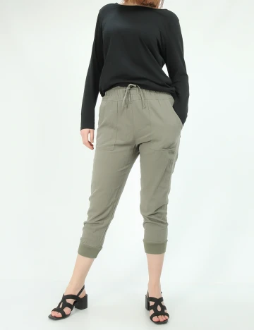 Pantaloni SHEIN, verde, S Verde