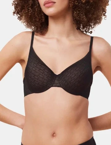 Sutien Triumph, negru Negru