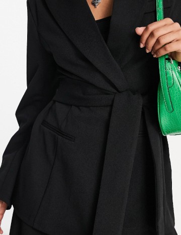 Blazer ASOS, negru