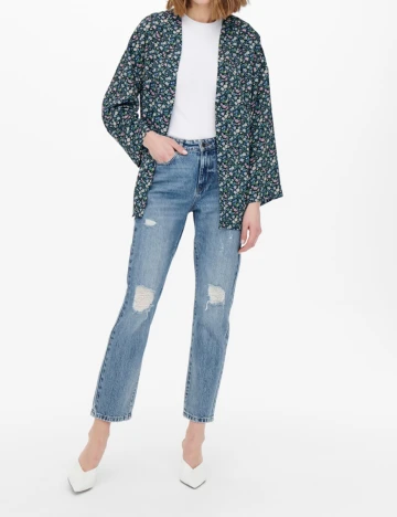 Blazer Only, floral, M Floral print