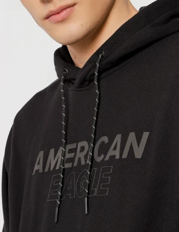 Hanorac American Eagle, negru Negru