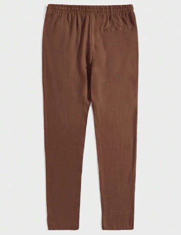 Pantaloni SHEIN, maro