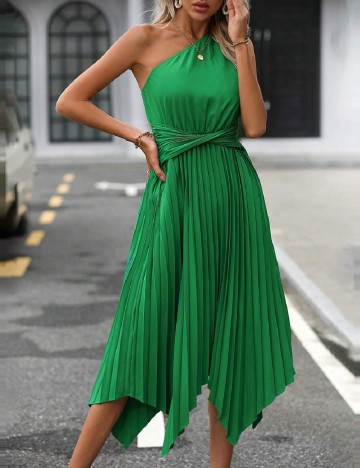 Rochie medie SHEIN, verde