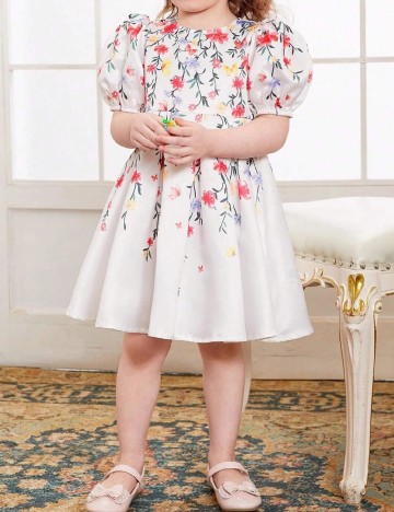 
						Rochie Shein Kids, alb