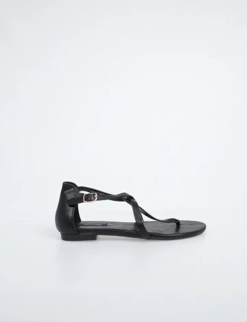 Sandale Reserved, negru, 37 Negru